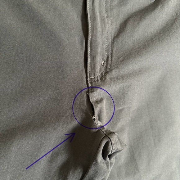 Levis Cargo Pants Women Size 9 M Gray L2 Roxy Cargo VTG Bootcut W32 x L31 - Picture 10 of 11